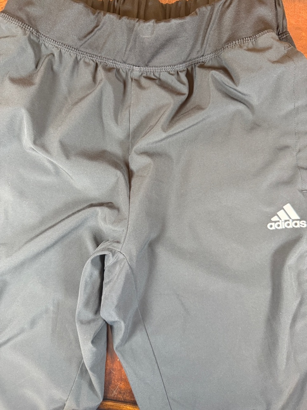 adidas Black Logo Training Pants‎